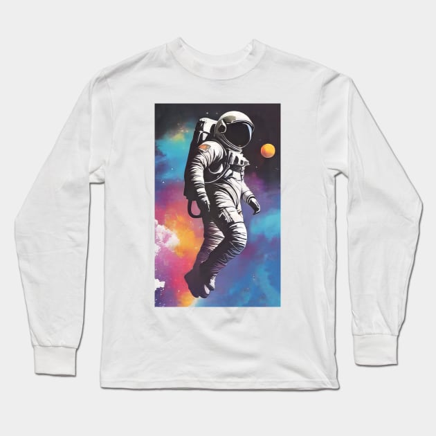 Astronomy Chic (1097) Long Sleeve T-Shirt by WASjourney